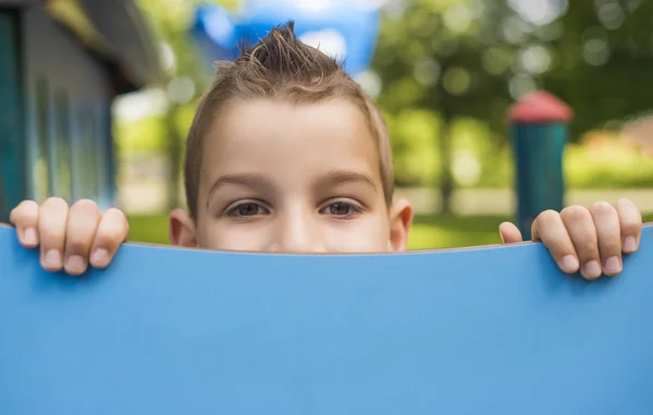 No parque infantil — Fotografia de Stock