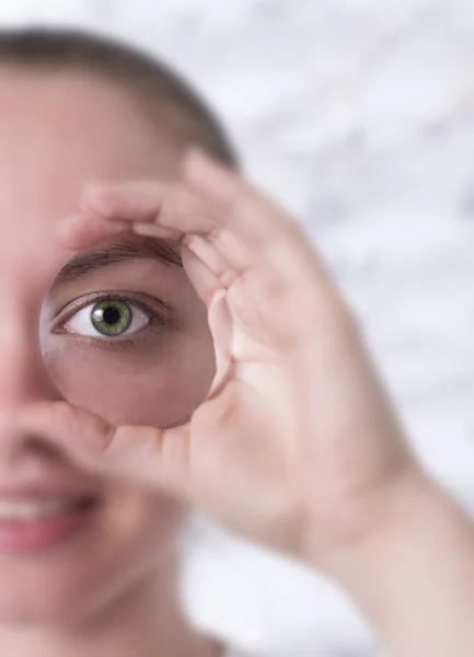 Augenpflege — Stockfoto