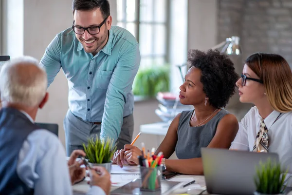 Job Interview Corporate Business Manager Office — Foto de Stock