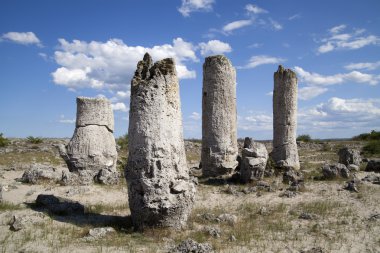 varna, Bulgaristan, pobiti kamani, kaya fenomen yakınındaki taş orman
