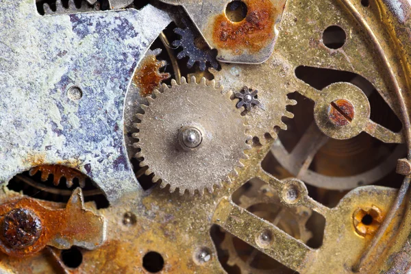 Close up of old rusty watch — Stock Photo, Image