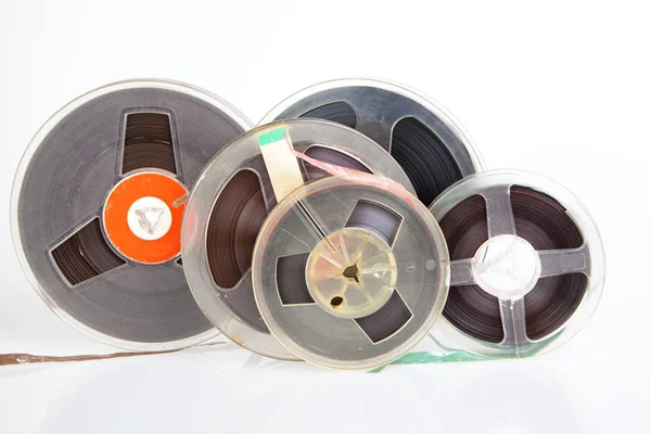 Audio magnetische reel tape — Stockfoto