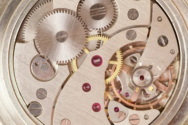 Clockwork of watch. close up — Stock Photo, Image