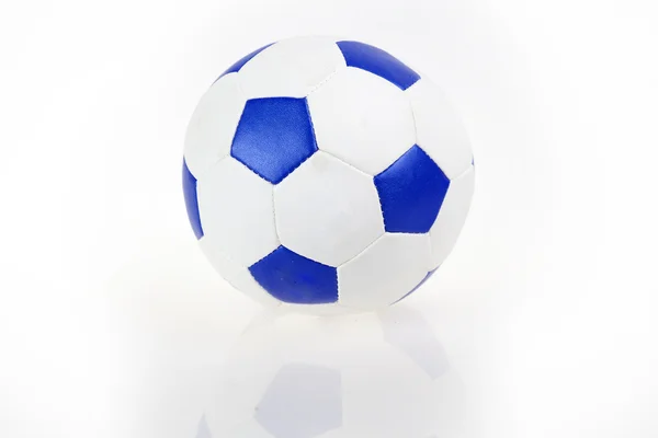 Football (soccer) ball, on white background — Stock Photo, Image