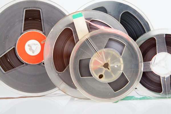 Audio magetic reel tape — Stock Photo, Image