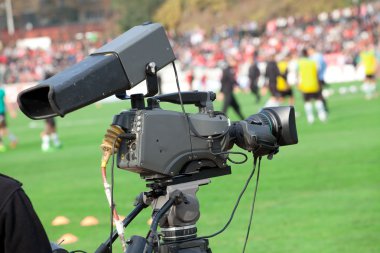  Futbol (soccer) mach TV kamera
