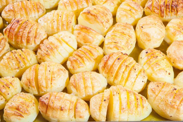 Pyszne pieczone ziemniaki — Zdjęcie stockowe
