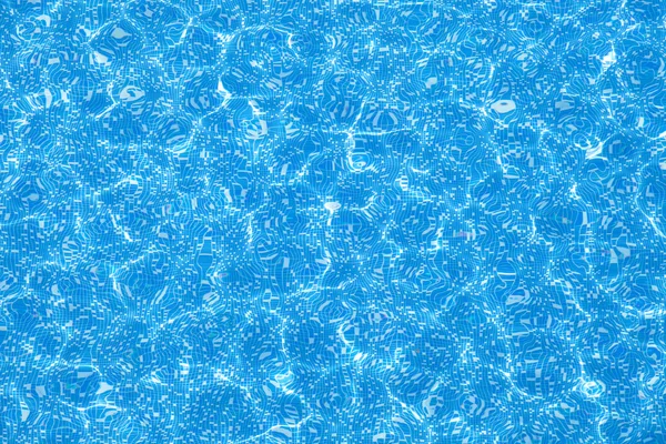 Blue pool water texture — Stock Photo, Image