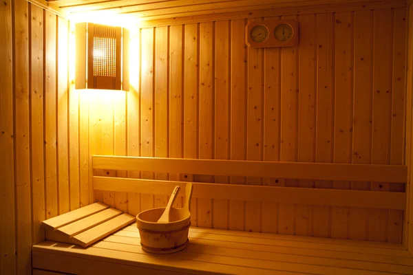 Sala de sauna — Fotografia de Stock