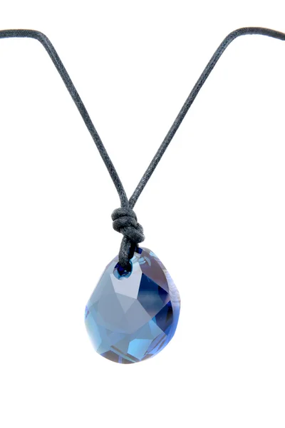 Pendant. Blue stone — Stock Photo, Image