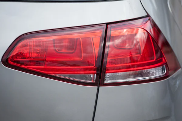 Closeup of a taillight on a modern car — Stock Photo, Image
