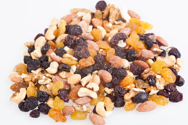Noix mélangées et raisins secs — Photo