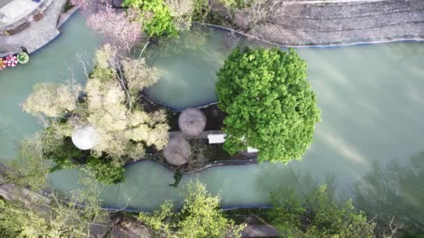 Aerial View Lake Sea Garden Varna Bulgaria Varna Sea Capital — Wideo stockowe