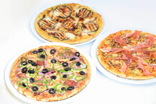 Farklı Pizza Türü — Stok fotoğraf