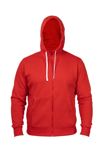 Sportpak Voor Mannen Met Capuchon Hoodie Sportkleding Geïsoleerd Wit — Stockfoto