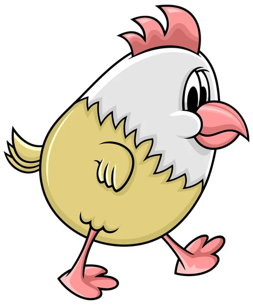 Cartoon chicken — Stock Vector