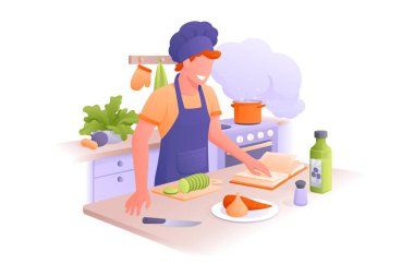 Mutfakta karakter pişirme