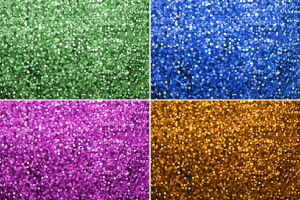 dört renk bokeh arka plan