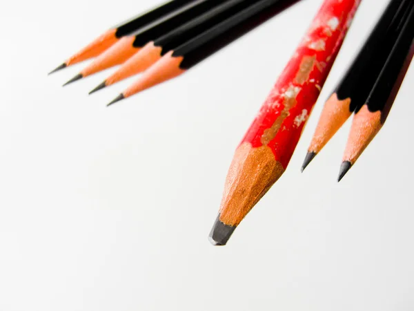 Office and carpenter pencils — Stock Photo, Image