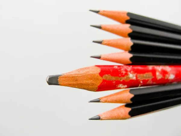 Office and carpenter pencils — Stock Photo, Image