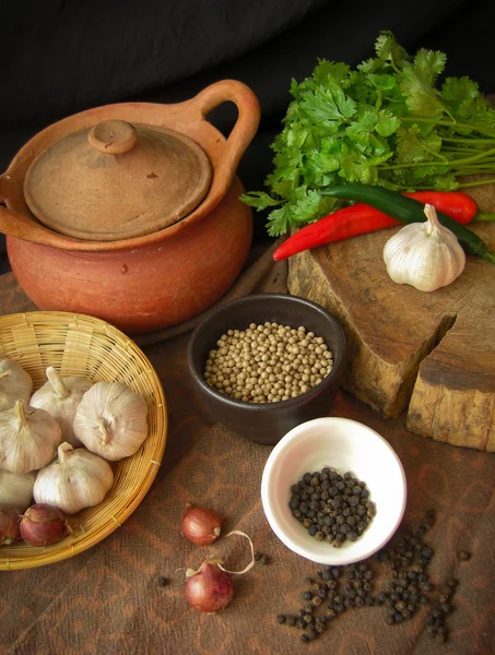 Thailändsk mat ingrediens Royaltyfria Stockfoton