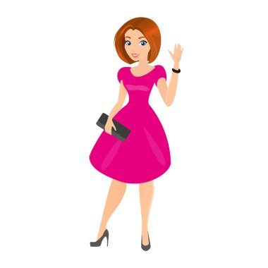 küçük siyah elbise genç güzel kadın giyiyor.