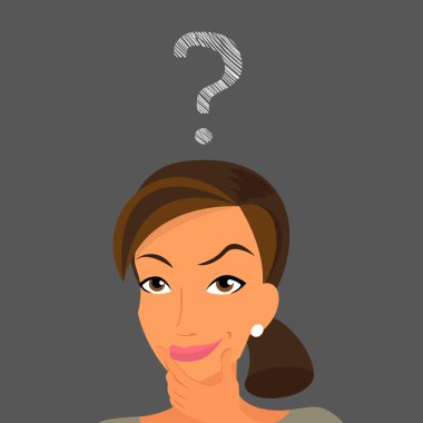 sevimli kadın bir sorum var