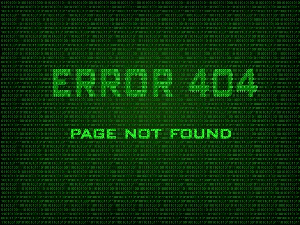 Error 404 página no encontrada — Archivo Imágenes Vectoriales