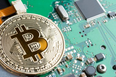 Devre kartında Bitcoin