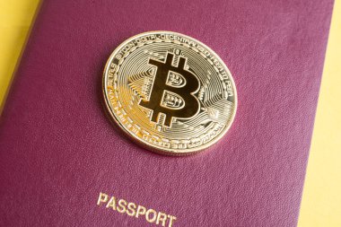 Pasaportdaki Bitcoin