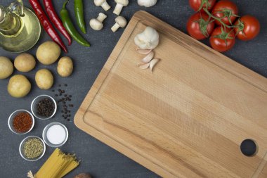 Yemek ve yemek konsepti. 