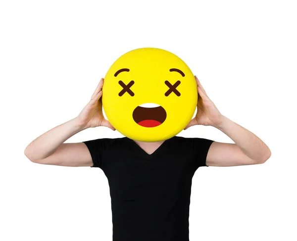 Personas Con Emoticones Diferentes —  Fotos de Stock