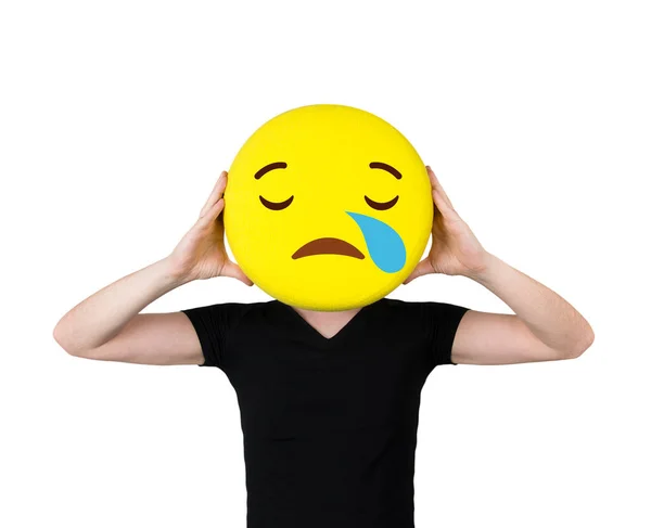 People Different Emoticon Moods — Stock Photo, Image