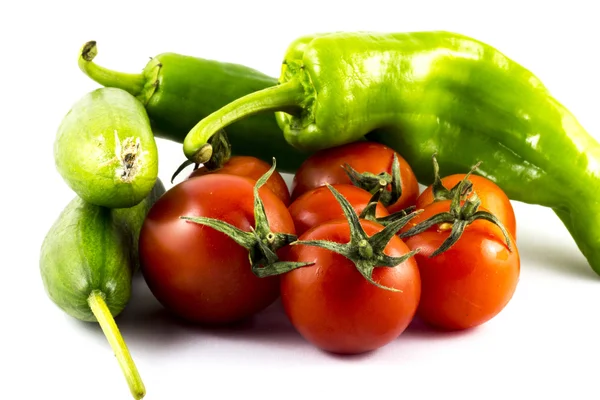 Rood en groen smaak van gezond leven — Stockfoto