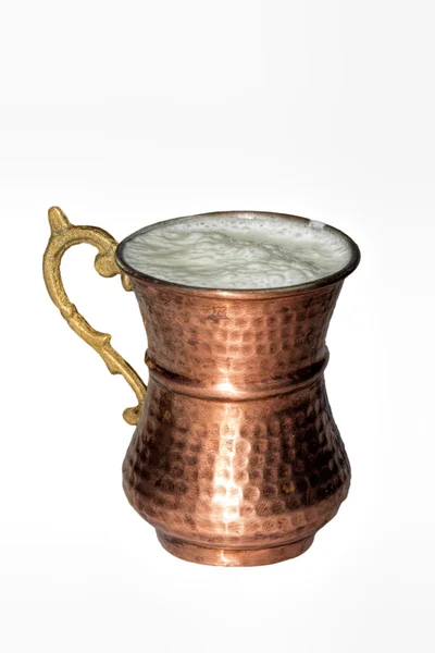 Mezcla saludable en taza de cobre — Foto de Stock