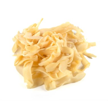 Kurumuş mürekkep balığı beyaz arka planda izole edilmiş. Yüksek kalite fotoğraf