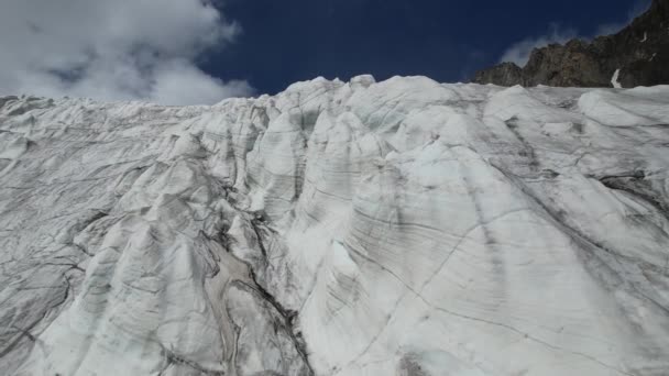 Fondo Imágenes Drones Glaciares Blancos Imágenes Drones Alta Calidad — Vídeos de Stock