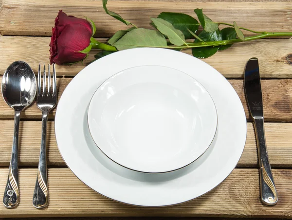 Configuração de comer — Fotografia de Stock