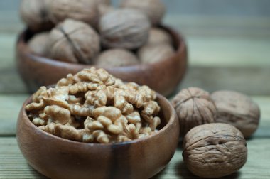 tablo üzerinde ceviz