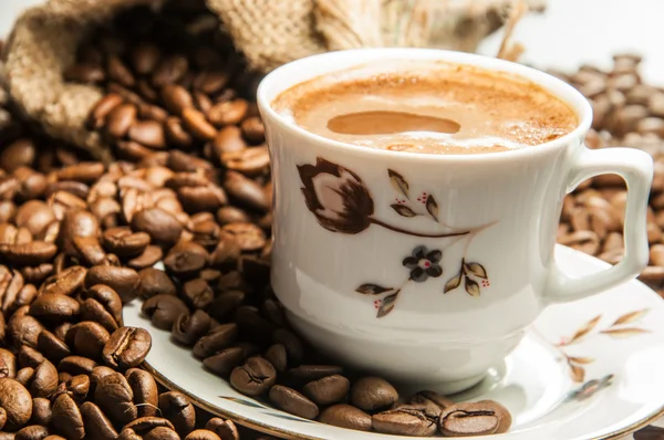 Una taza de café — Foto de Stock