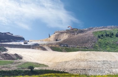 ? onstruction açık havada