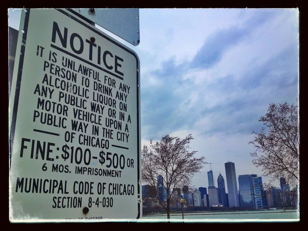 Chicago wolkenkrabbers. — Stockfoto