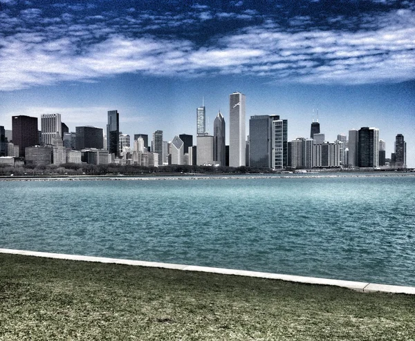 Chicago wolkenkrabbers. — Stockfoto