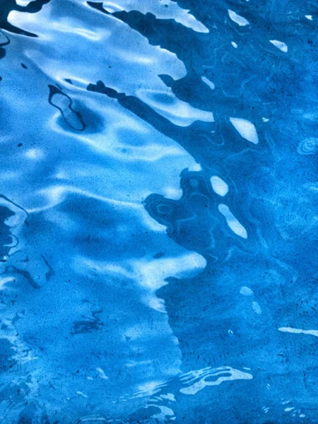 Sfondo blu acqua — Foto Stock