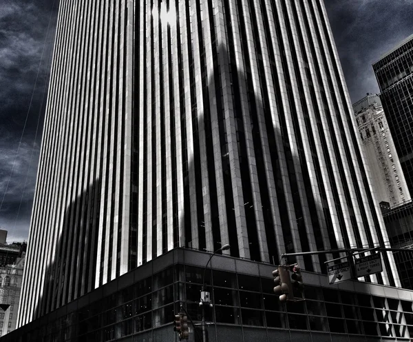 Нью-Йорк хмарочосів — стокове фото