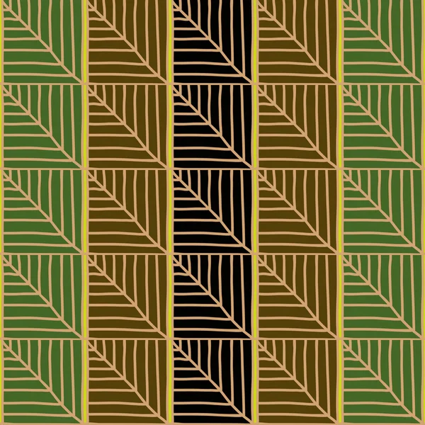 Patrón ornamental africano tradicional. Patrón de vector inconsútil . — Vector de stock