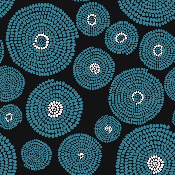 geleneksel Afrika süs swirls ile. Dikişsiz vektör bilmece