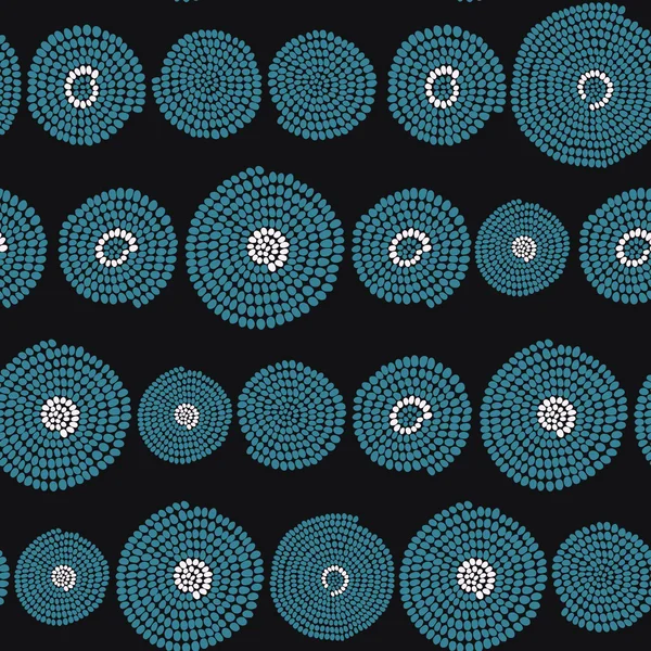 geleneksel Afrika süs swirls ile. Dikişsiz vektör bilmece