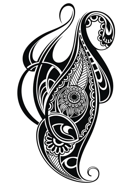 Tattoo design — Stock Vector