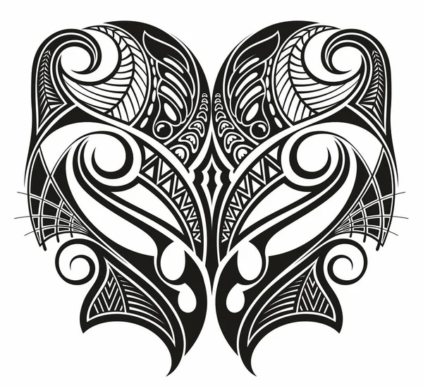 Τατουάζ Φυλών Αφηρημένη Μανίκι Μαύρο Χέρι Ώμο Τατουάζ Φαντασία Διάνυσμα — Διανυσματικό Αρχείο